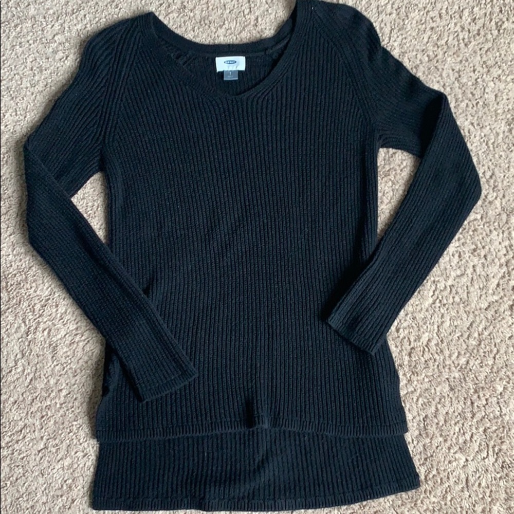 Black sweater